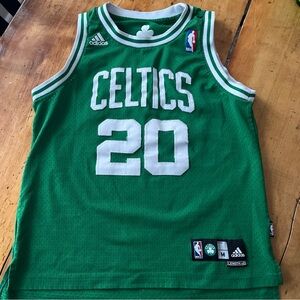 2011 Ray Allen Celtics Adidas Kids M Youth Green Swingman Stitched Jersey NBA